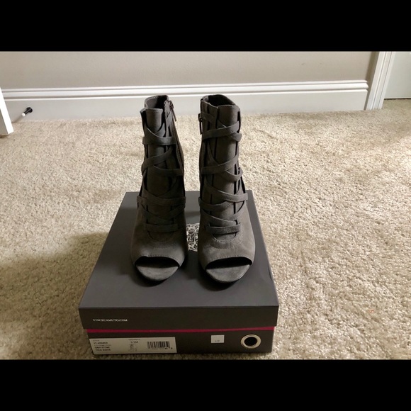 Brand New Vince Camuto Suede Booties - Picture 4 of 5